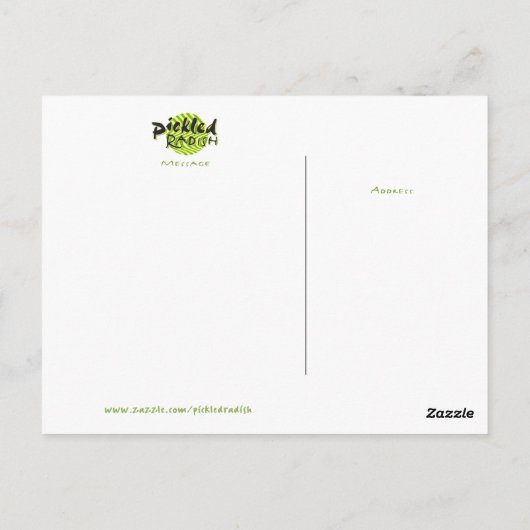 Weingarn Postkarte (Rückseite)