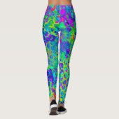 Weingarten Abstrakt Leggings (Rückseite)