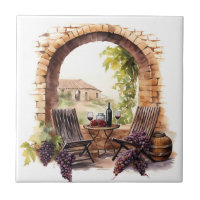 Weingarten Aquarellfarben Druckfarbe