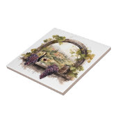 Weingarten Aquarellfarben Druckfarbe Fliese (Seite)