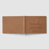 Weingarten Cork Stains Roter Wein Hochzeit Gästebuch (Voll)