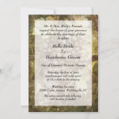 Weingarten Hochzeitsreise Einladung (Vorderseite)