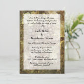 Weingarten Hochzeitsreise Einladung (Stehend Vorderseite)