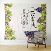 Weingarten im Mittelmeerraum Weinberg Hintergrund Wandteppich (Beispiel (Horizontal))