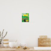 Weingarten Poster (Küche)