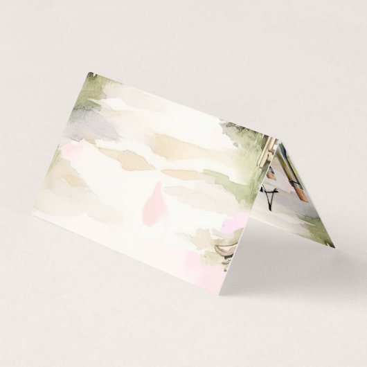 Weingarten Romantische Hochzeitsfeier (Rückseite)