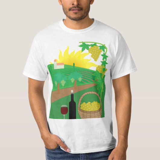 Weingarten T-Shirt (Vorderseite)