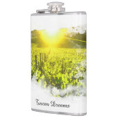 *~* Weingarten Toskanischer Sonnenuntergang Italie Flachmann (Links)