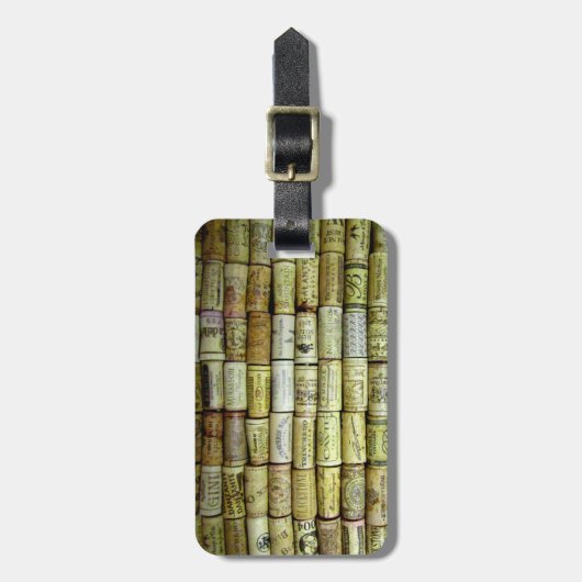 Weingarten Weinkeller Gepäckanhänger (Vorderseite vertikal)