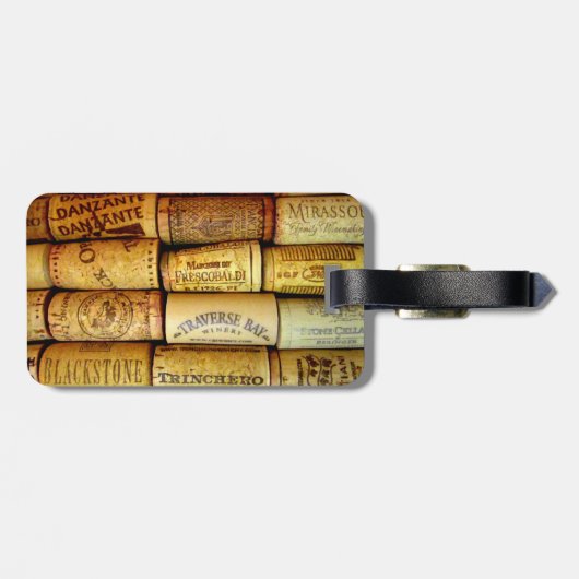 Weingarten Weinkeller Gepäckanhänger (Rückseite horizontal)