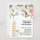 Weingeburtseinladung Einladung (Vorderseite)