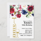 Weingeburtseinladung Einladung (Vorderseite)