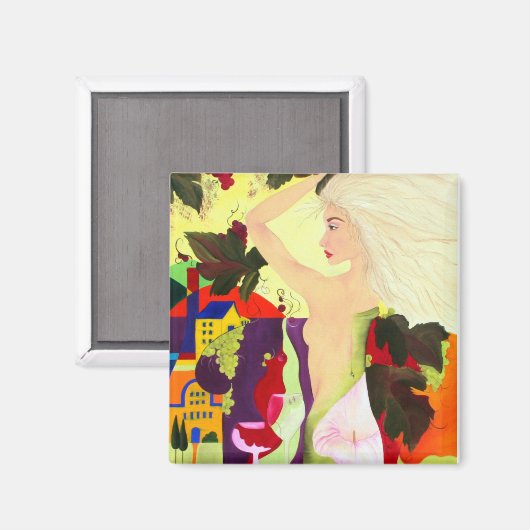 Weingeist Magnet (Vorderseite/Rückseite)