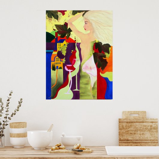 Weingeist Poster (Küche)