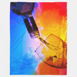 Weingießen Fleecedecke