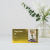 WEINGLAS, ALTER WEINKLEIN VISITENKARTE (Stehend Vorderseite)