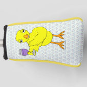 Weinglas Chick Golf Headcover (Vorderseite)