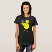 Weinglas Chick T-Shirt (Vorne ganz)