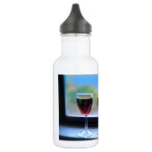 Weinglas Edelstahlflasche (Links)