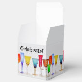 Weinglas Geschenkschachtel (Geöffnet)