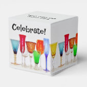 Weinglas Geschenkschachtel (Rückseite)