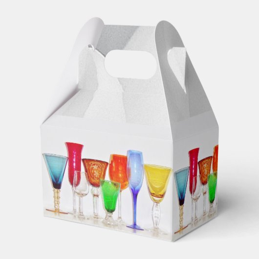 Weinglas Geschenkschachtel (Rückseite)