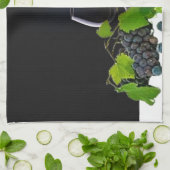 Weinglas Geschirrtuch (Gefaltet)