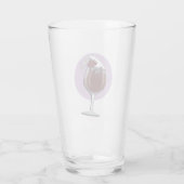 Weinglas Glas (Rückseite)