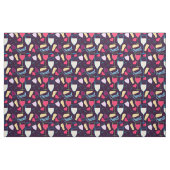Weinglas Graphic Heart Typografy Cheers Niedlich Stoff (Fat Quarter (45,7 x 55,9 cm))
