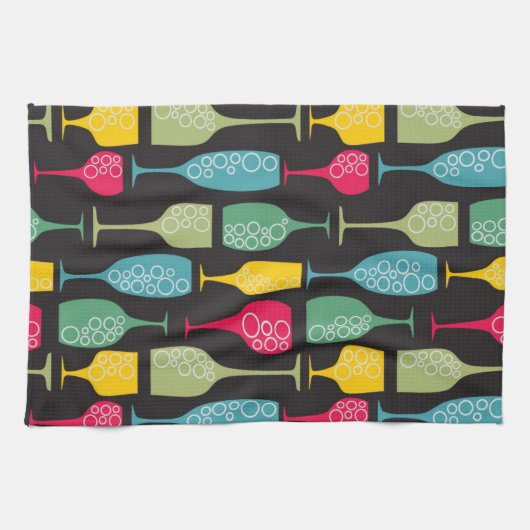 Weinglas Handtuch (Horizontal)