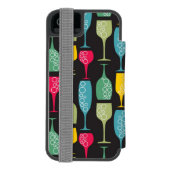 Weinglas Incipio iPhone Geldbeutel-Hülle (Folio Rückseite)