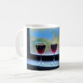 Weinglas Kaffeetasse (Vorderseite Links)
