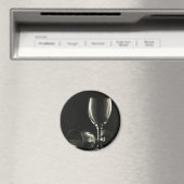 Weinglas Magnet (In Situ (Geschirrspüler))