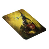 Weinglas mit Fruchtmagnet Magnet (Rechte Seite)