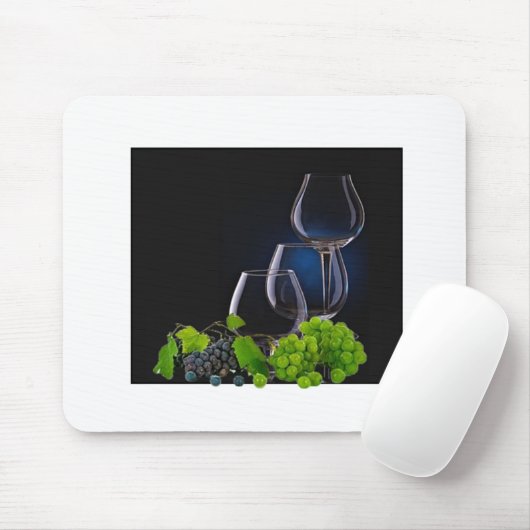 Weinglas Mousepad (Mit Mouse)