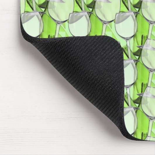 Weinglas Mousepad (Ecke)