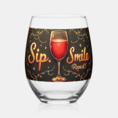 Weinglas Ohne Stiel (Vorderseite)