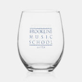 Weinglas Ohne Stiel (Rückseite)