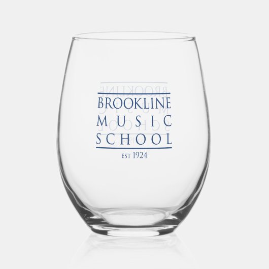 Weinglas Ohne Stiel (Rückseite)