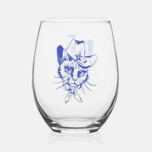 Weinglas ohne Stiel Kitty