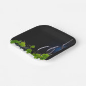 Weinglas Pappteller (Gewinkelt)