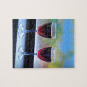 Weinglas Puzzle (Horizontal)