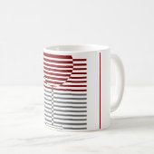 Weinglas Silhouette Kaffee Tasse (VorderseiteRechts)
