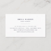 Weinglas | Sommelier - oder Weinindustrie Visitenkarte (Rückseite)