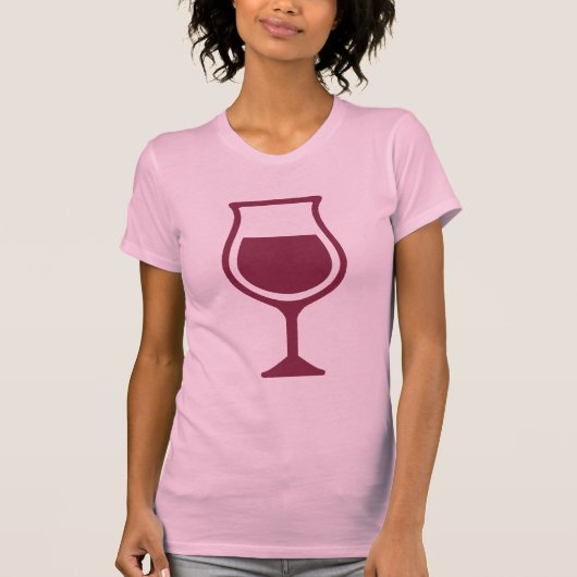 Weinglas T-Shirt (Vorderseite)