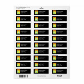 Weinglas und Flasche: Buntglas (Vorne)