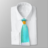 Weinglas und Flasche: Buntglas Krawatte (Gebunden)