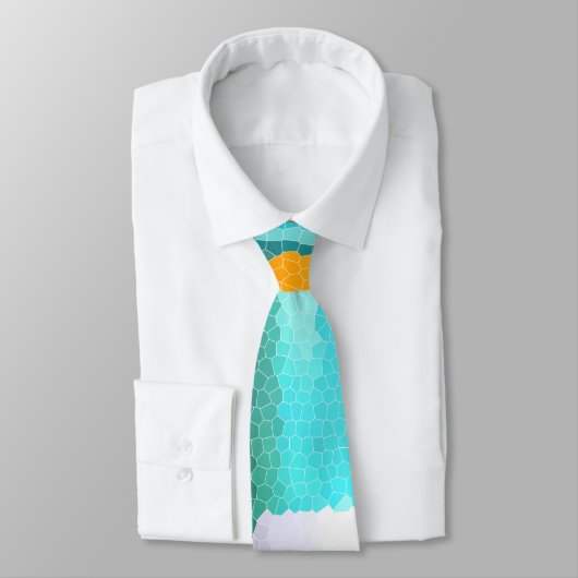 Weinglas und Flasche: Buntglas Krawatte (Gebunden)