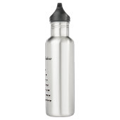 Weinglas Weihnachtsbaum Edelstahlflasche (Rechts)