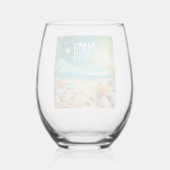 Weinglas Weinglas Ohne Stiel (Rückseite)